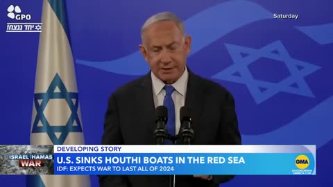 War in Gaza may last all of 2024, Says isreal