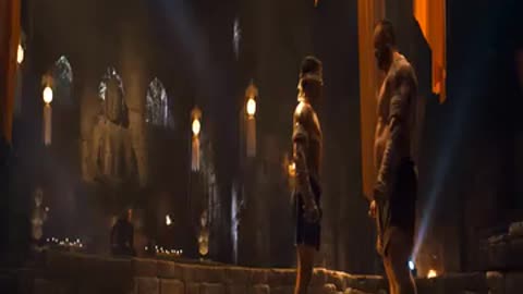 Dramatic fight