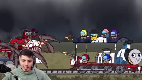 Cursed Thomas The Train.EXE VS Choo Choo Charles | Spider Train Animations