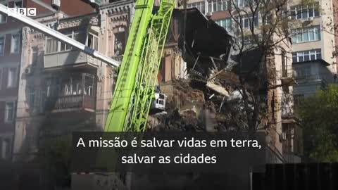 Guerra na Ucrânia: o piloto que 'caça' mísseis russos