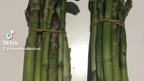 How to cook asparagus 🤙 very delicious 🤤 😇