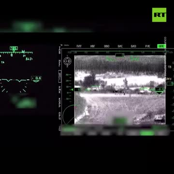 Russian helicopters carry out aerial work on military targets during Ukraine op"