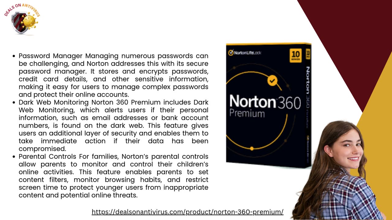 Norton 360 Premium Malware & Virus Protection for PC