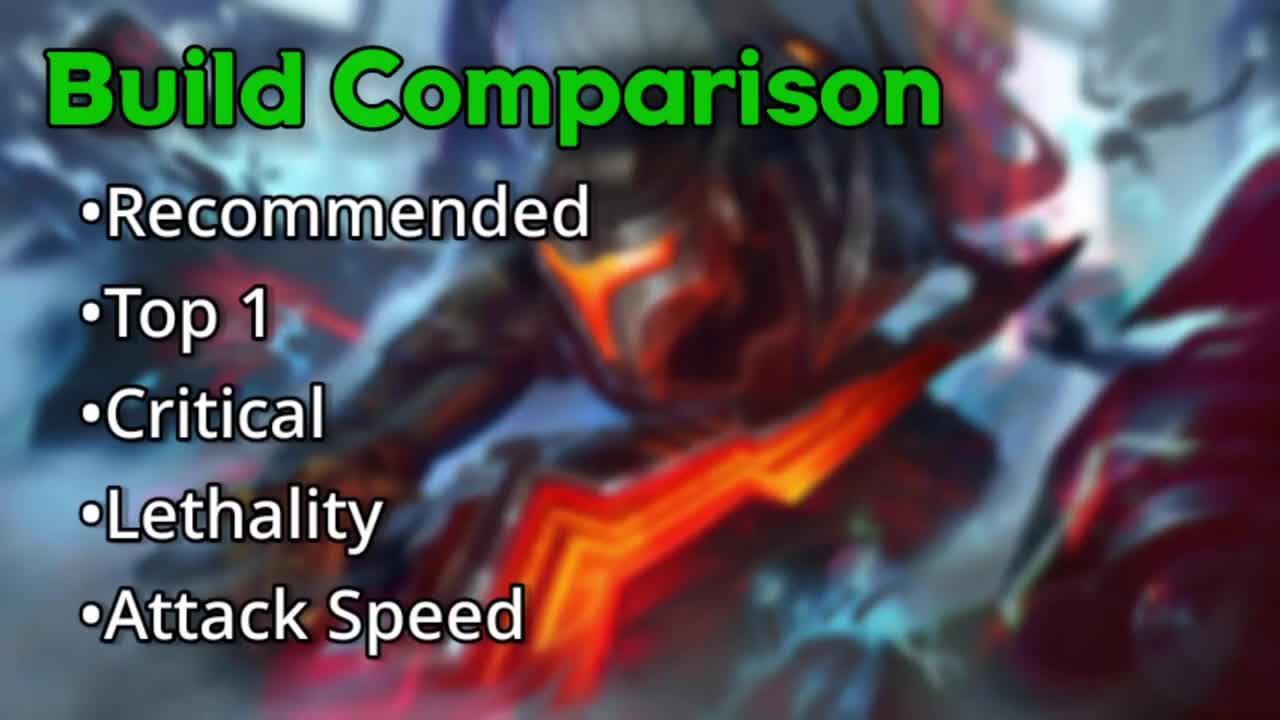 Yasuo Build Comparison! What is the Best Build for Yasuo? - Wild Rift (LoL Mobile)