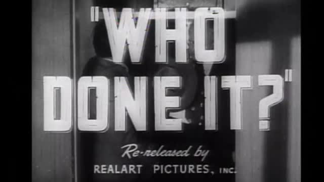 Who Done It? Abbott and Costello movie trailer