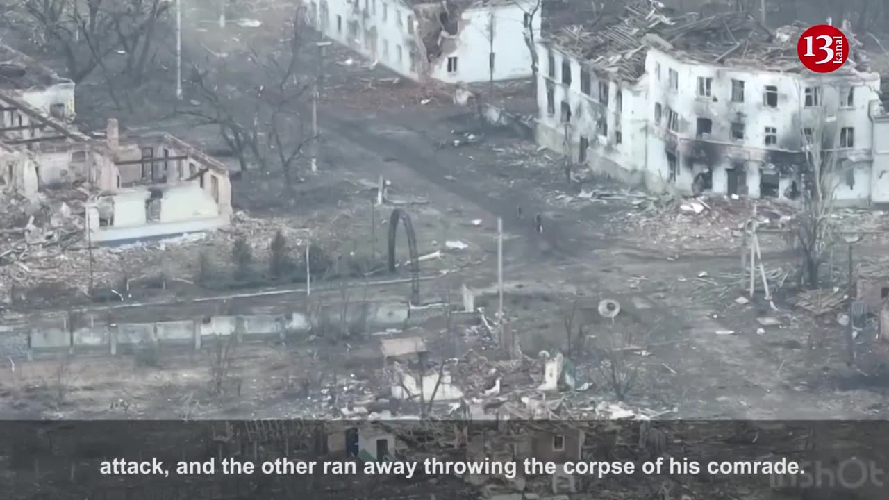 Sad ending of Russians who went for a walk in Bakhmut with their stolen bicycle - drone stopped them