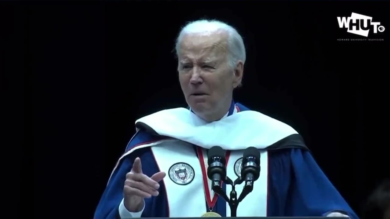 Pedo Joe At Howard Uni: "The Most Dangerous Terrorist Threat To Our Homeland is White Supremacy...