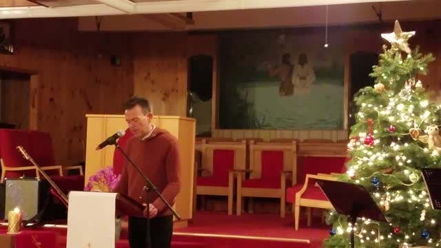 Sermon by Brad Gordon on 12-19-21