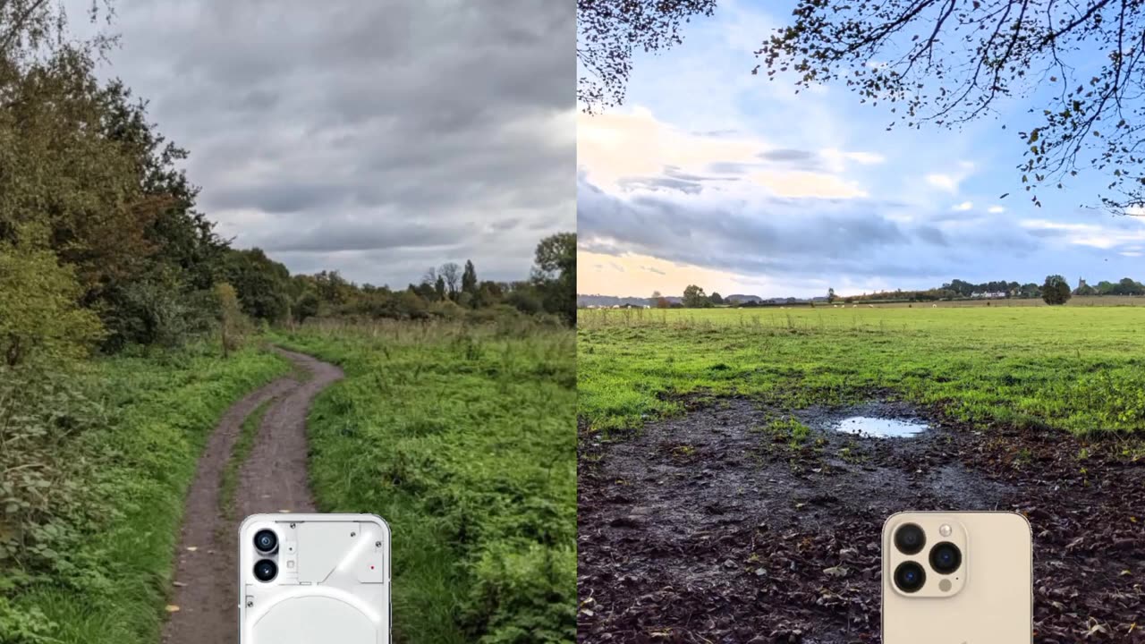 Nothing phone 1 vs iphone 13 🤩🤩