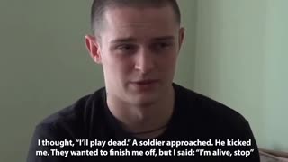 They finished him off with a bullet to the head