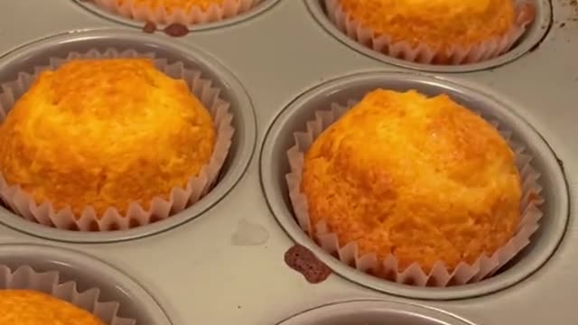 Cornbread cupcakes🍞