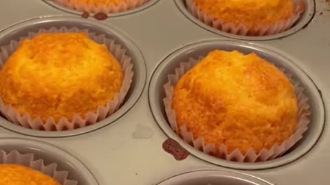 Cornbread cupcakes🍞