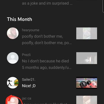 YouTube deleted my favorite comments.