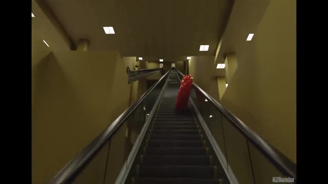 The Backrooms Endless Escalators (Found Footage)