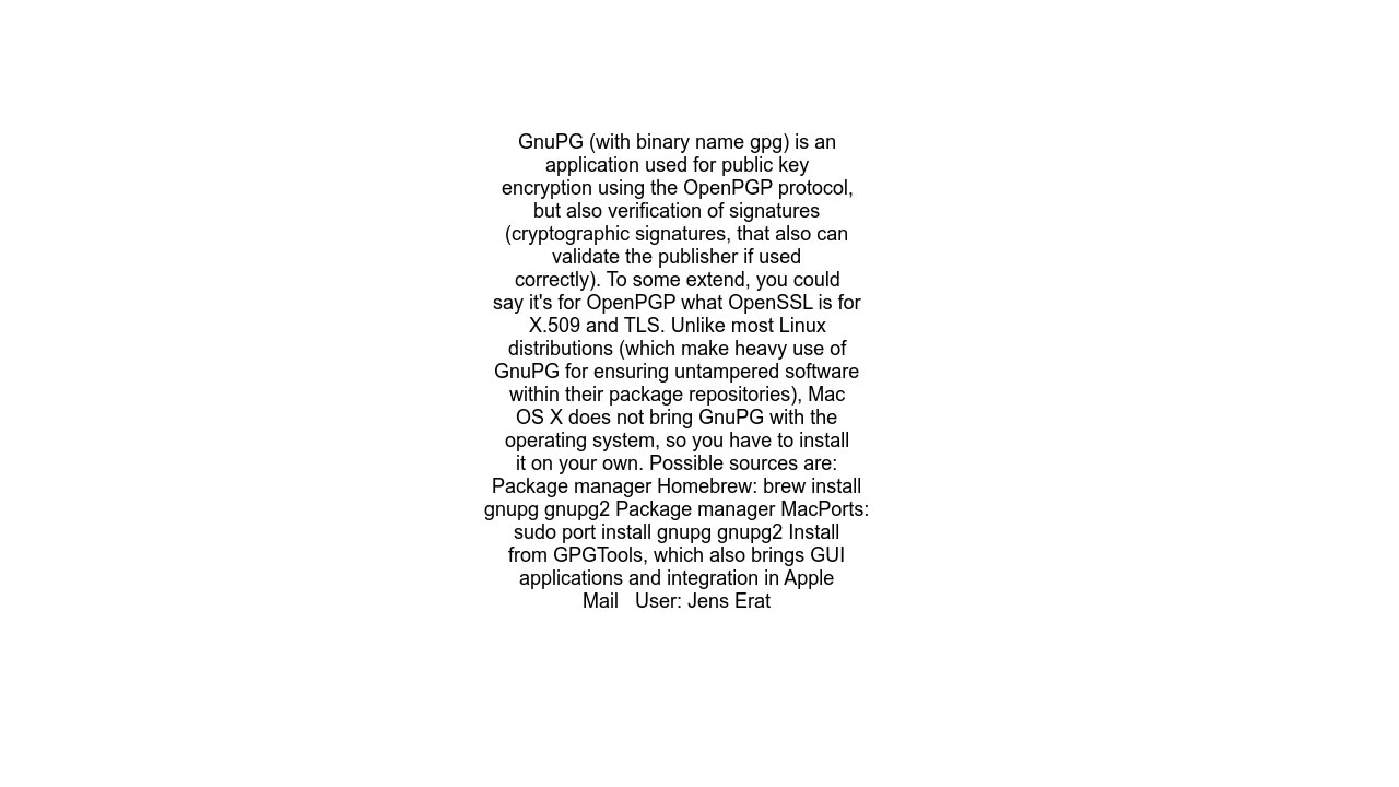 How to resolve "gpg command not found" error during RVM installation