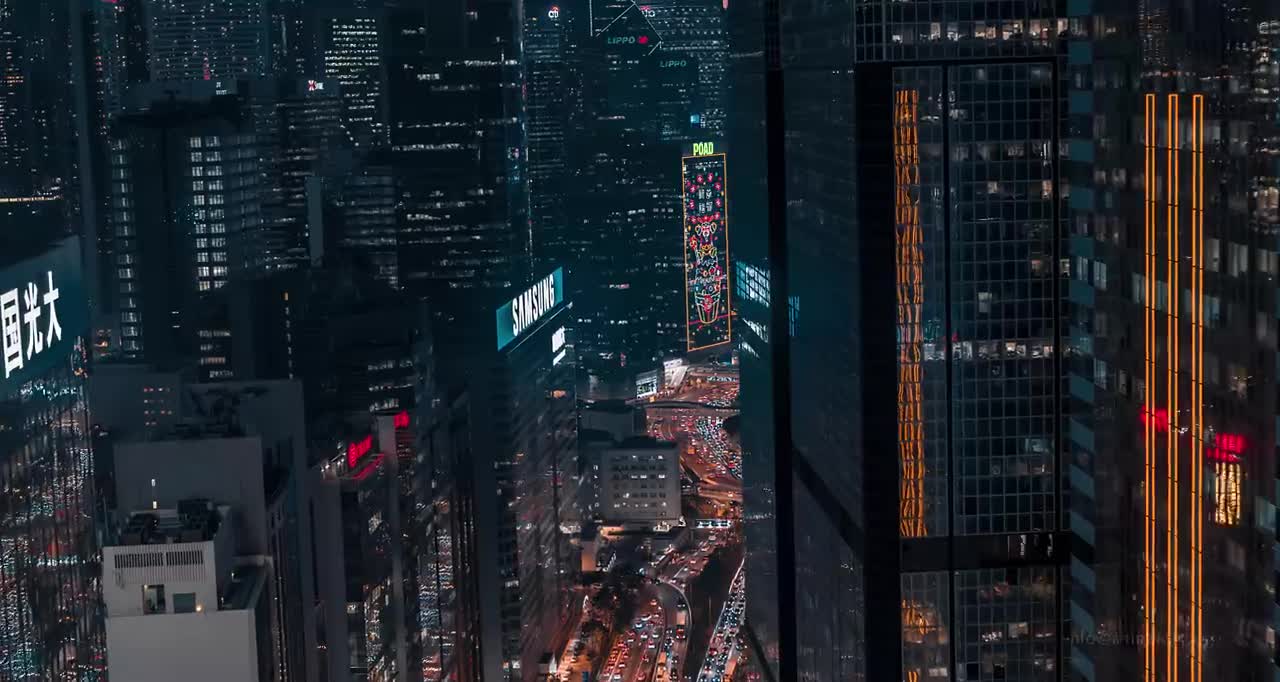 Magic of Hong Kong. Mind-blowing cyberpunk drone video of the craziest Asia’s city by Timelab.pro