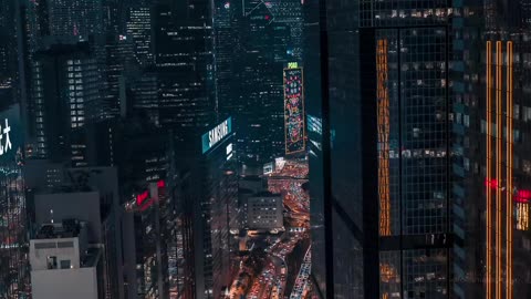 Magic of Hong Kong. Mind-blowing cyberpunk drone video of the craziest Asia’s city by Timelab.pro