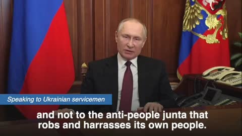 Vladimir Putin Warns World Leaders to Not Interfere in the Russia-Ukraine Conflict