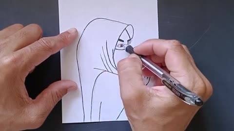 how to draw a girl fhoto