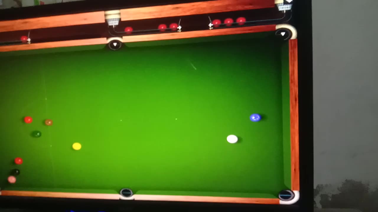 snooker reverse shot elegant joy and thrill shot