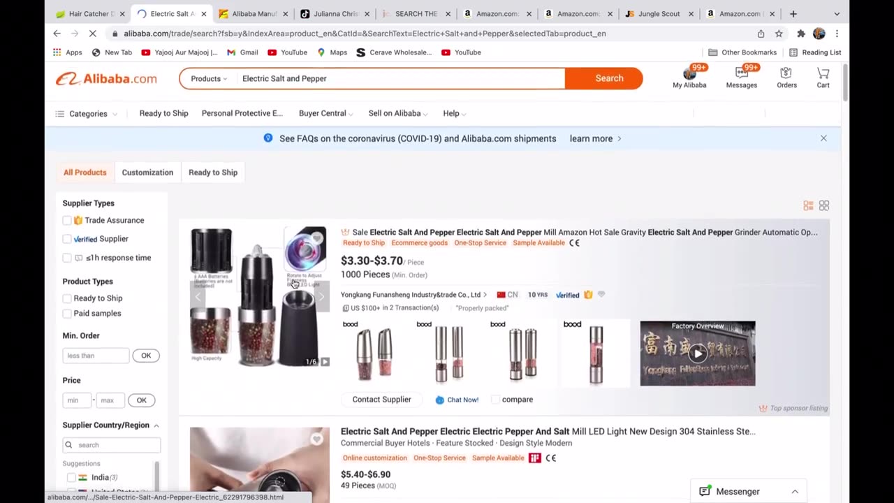 How to Place order on Alibaba Part. 10 #amazon #shahidanwar #ecommerce