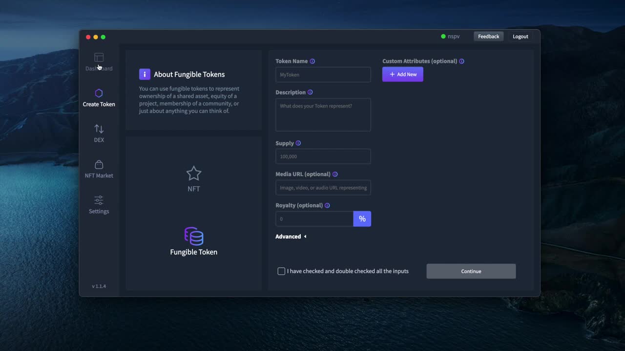 Tokens and NFTs Creation on Tokel Platform