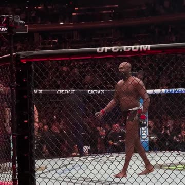 Heavyweight champion Jon Jones does the Trump dance after his win!