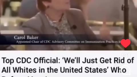 The CDC Says "We Need To Get Rid Of All The White People"