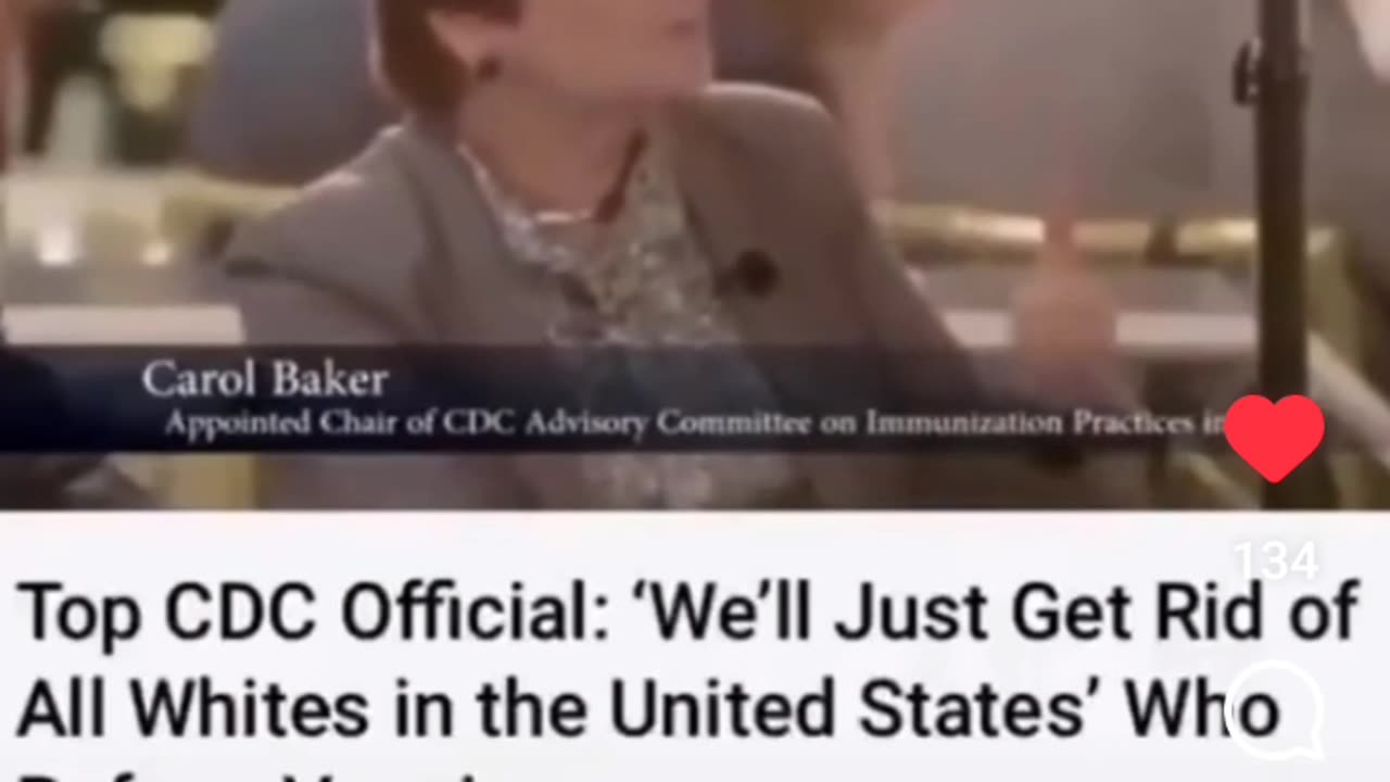 The CDC Says "We Need To Get Rid Of All The White People"