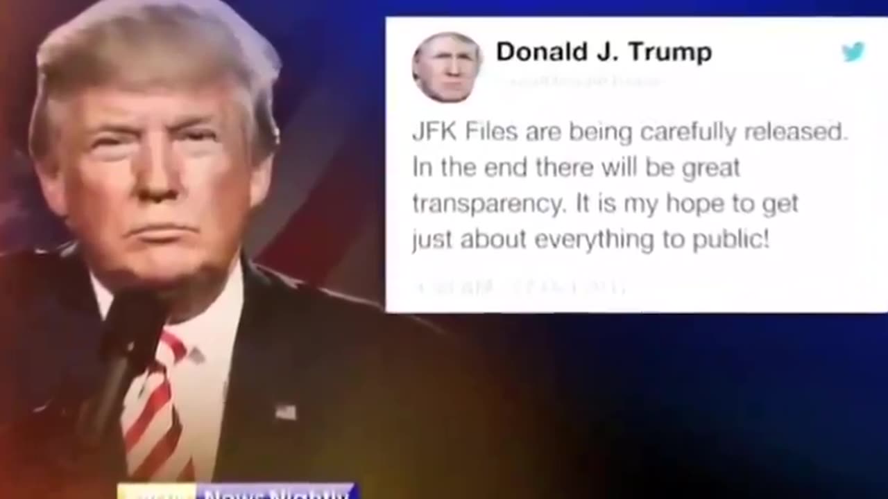 Trump promises to release proof that the CIA killed JFK | The Best is Yet to Come