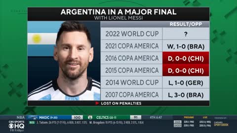 World Cup final Argentina VS French