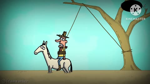 The hanging of cowboy Benny ll cartoon box