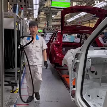 The process of attaching rubber seals!