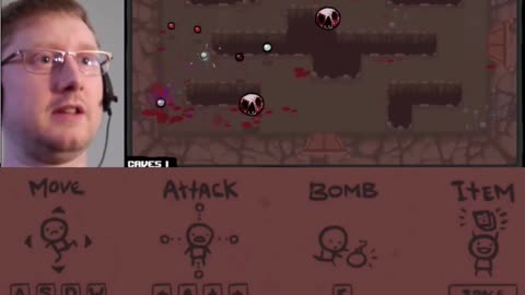 Searching For Tarot Cards In The Binding of Isaac Run 13, social clip 3.