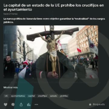 La capital de un estado de la UE prohíbe los crucifijos en el ayuntamiento