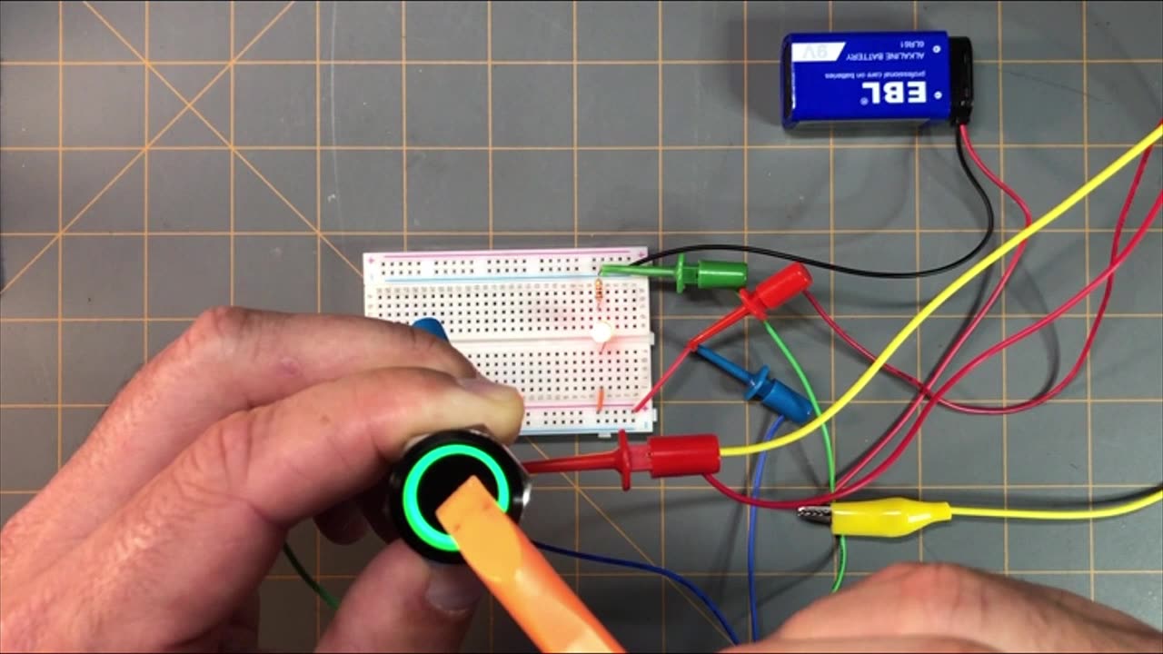 Electromechanical Switch Types: Push-Button Switch - SPDT