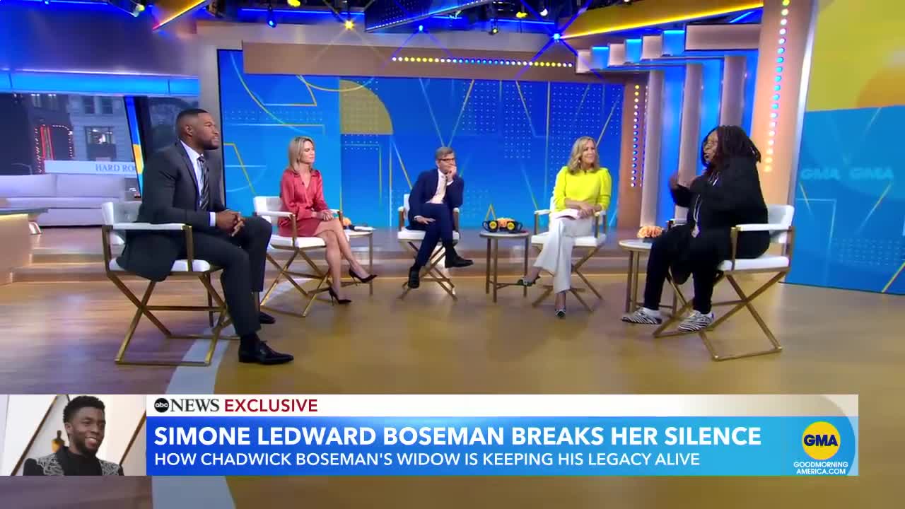 Chadwick Boseman’s widow breaks her silence in exclusive 1st interview l GMA