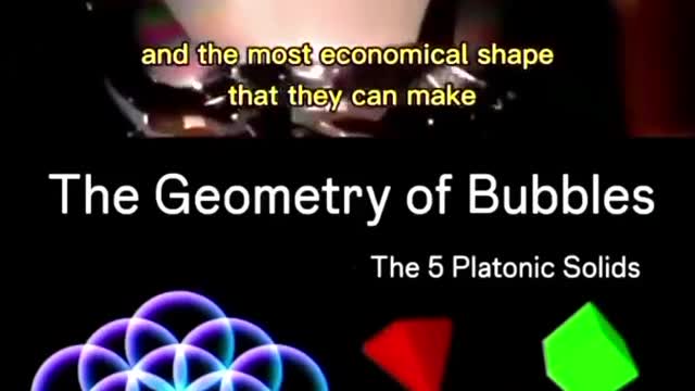 Geometry in bubbles.