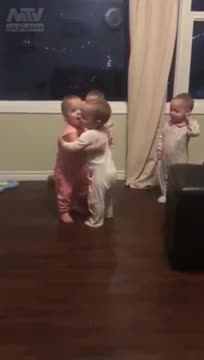 Children hugging