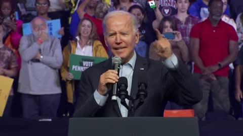 President Joe Biden and former President Barack Obama campaign in Pennsylvania