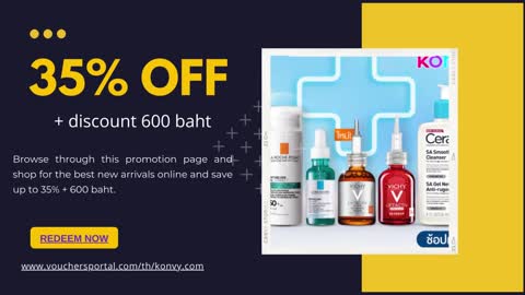 How to get Latest Promo code of Konvy.com Thailand 2022 | ส่วนลด Konvy.com