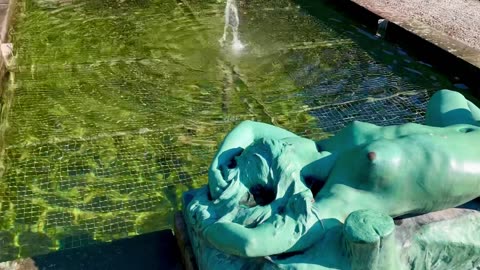 Waldemarsudde. Nymf vid fontän🧜‍♀️