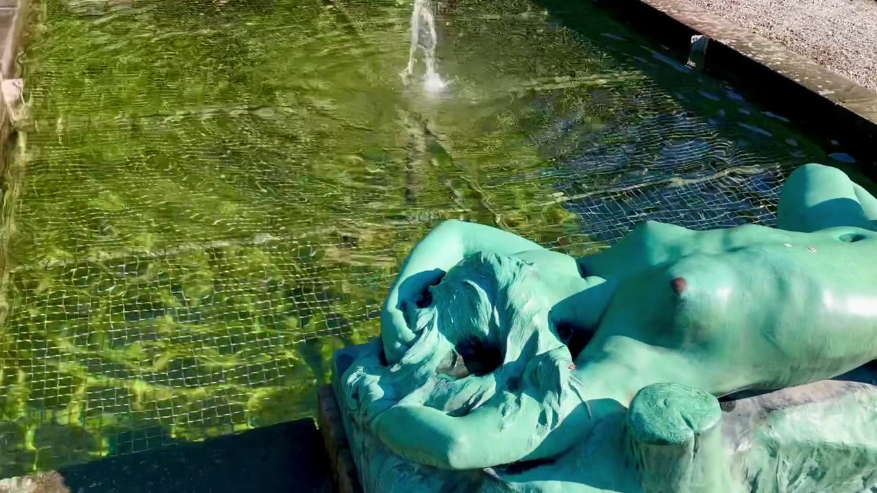 Waldemarsudde. Nymf vid fontän🧜♀️