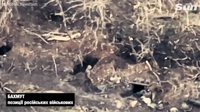 Ukrainian Special Forces open fire on Russian positions in Bakhmut_1080p