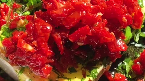 Baked Feta Cheese with Sun-Dried Tomatoes