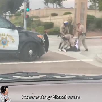 Cop Blocked: You Can't Ride Here