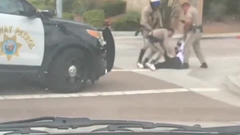 Cop Blocked: You Can't Ride Here
