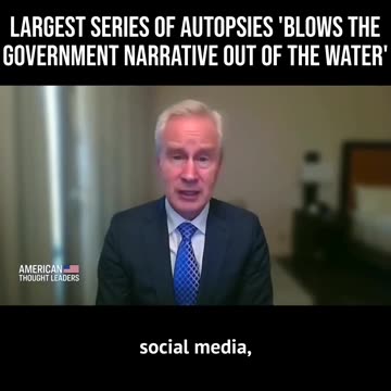 Autopsy Review: “The Patients Did Die of the Jab"