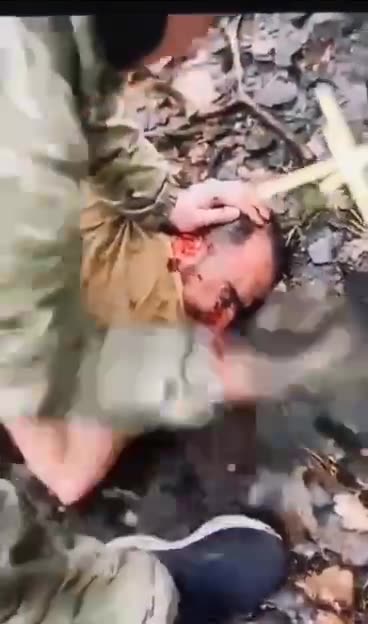 One of The Captured Terrorists from the Moscow Shooting