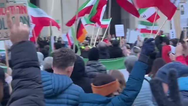 Iranische Demonstrationen in München